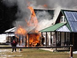Big Creek Goes up in Flames